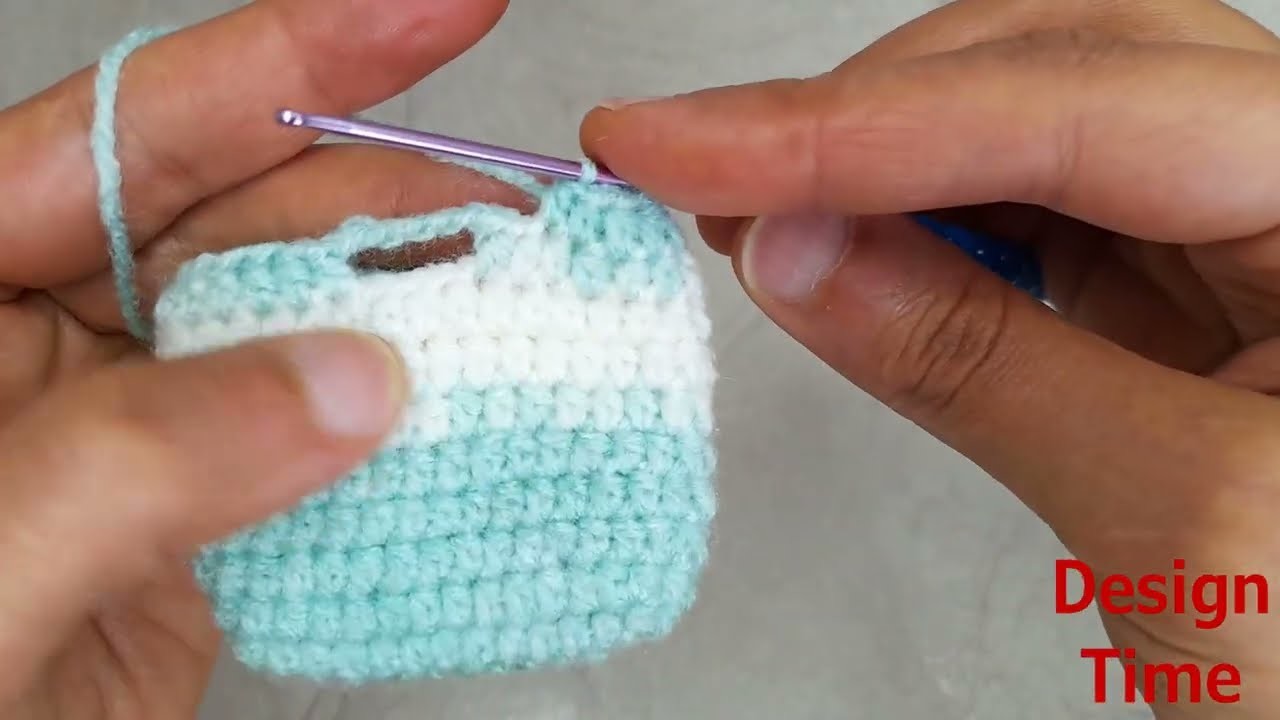 Super easydıy????the idea of miniature knitting #tutorial   #crochet   #miniature