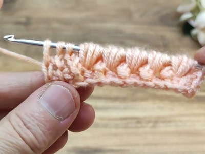 Super Tunusian Crochet Knitting Model