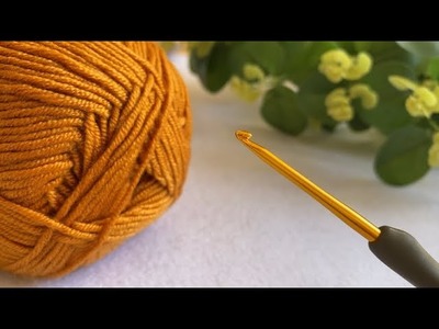 Unusual crochet pattern! You will not believe it. Only 1 rows! Crochet stitch