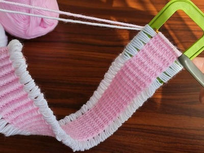 Wow!.  ???? Amazing!.  sell as many as you can weave. Tunisian crochet gorgeous Knitting.Muhteşem Örgü