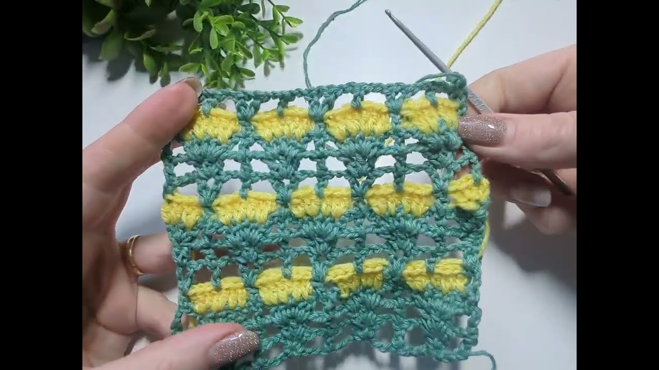 Wow????????????crochet baby blanket????adorable crochet 2 colors ????????step by step tutorial???? crochet for beginners
