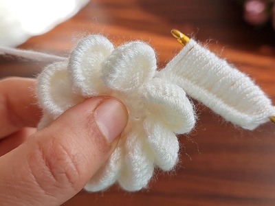Wow!. super easy crochet ????How to make daisy flower knitting ,sell and give as a gift. #crochet