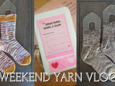 A weekend yarn vlog. February 11-12, 2023. Slip Slip Sis