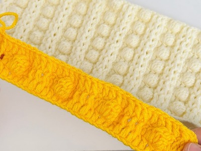 ???? ????amazing beautiful crochet very easy baby blanket. for beginners online tutorial