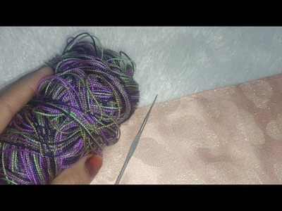 Crochet Easy Dupatta Lace Design #arbinasathi #handmade #crocheting