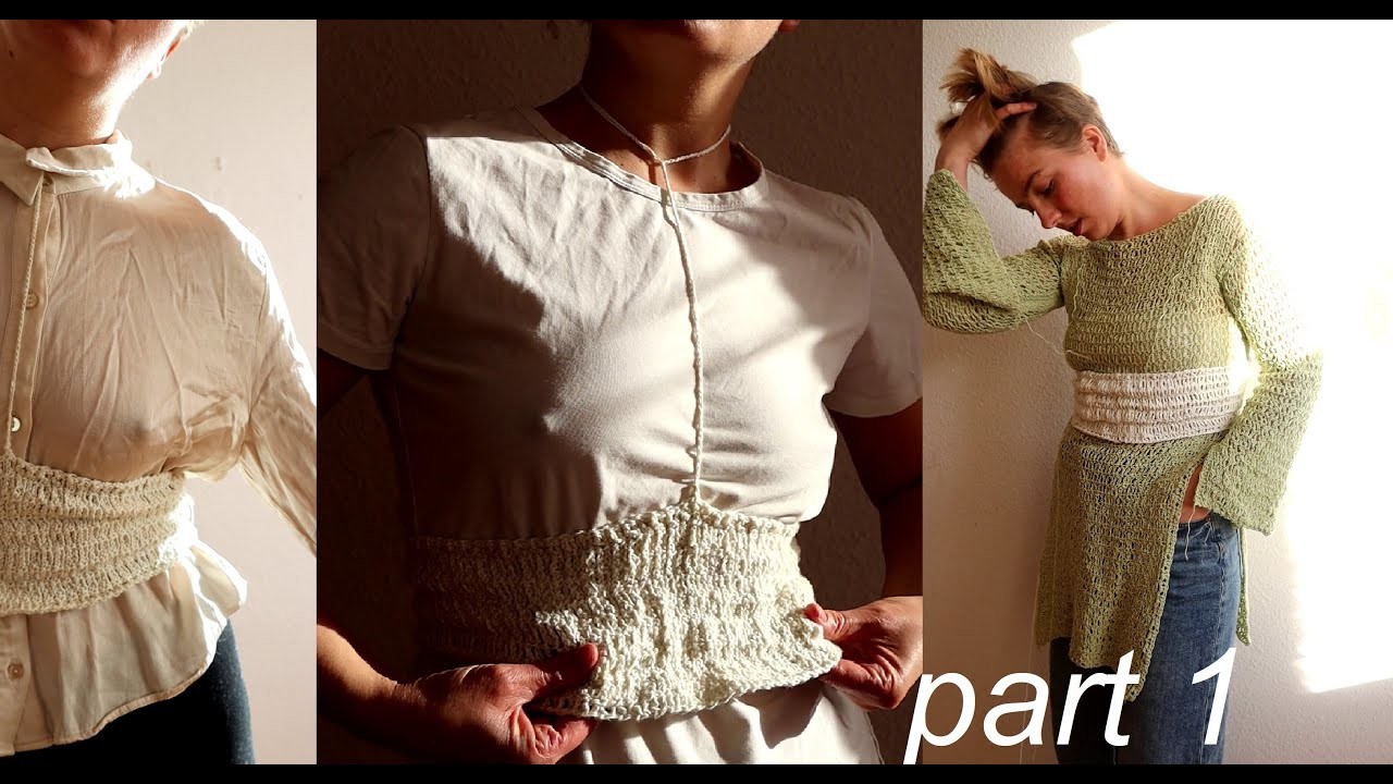 Crochet Harness Waist Belt Tutorial | 3-PART DESIGN | pt 1.