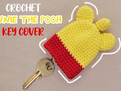 Crochet Winnie the Pooh Key Cover | Crochet Tutorial