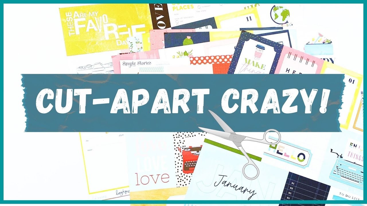 Cut-Apart Crazy - Pocket Pages