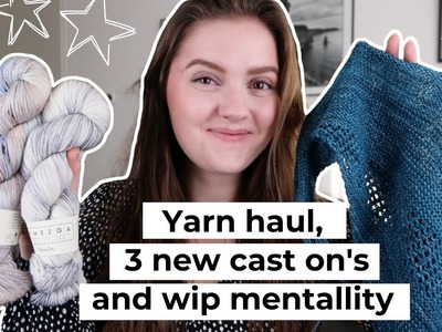 Ep. #10 | Buying my first hand-dyed yarns and let’s talk wip mentality | TMC Podcast