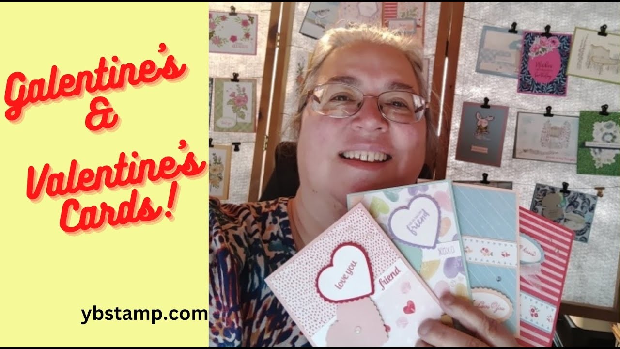 Galentine's & Valentine's Cards for a Workshop
