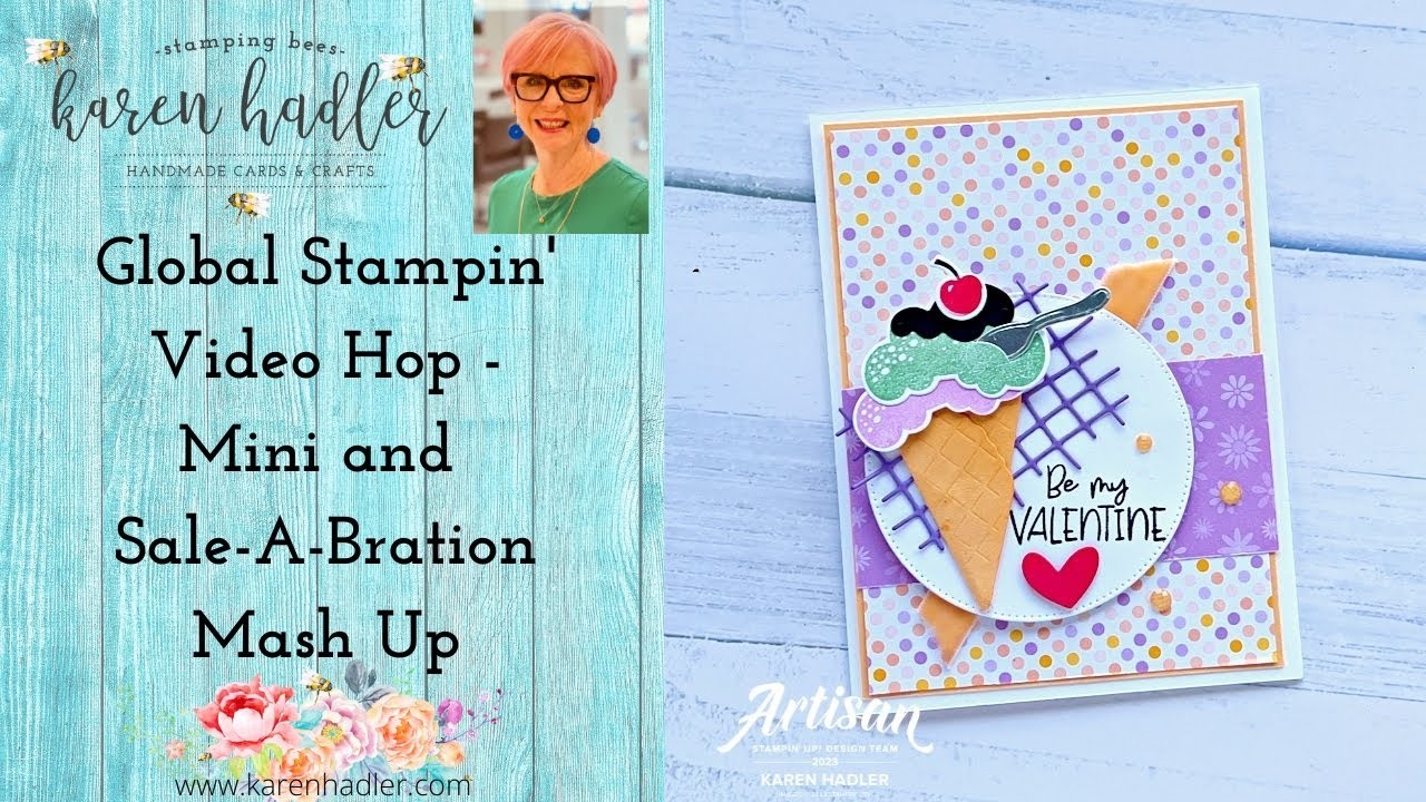 Global Stampin Video Hop- Mini and Sale -A -Bration Mash Up