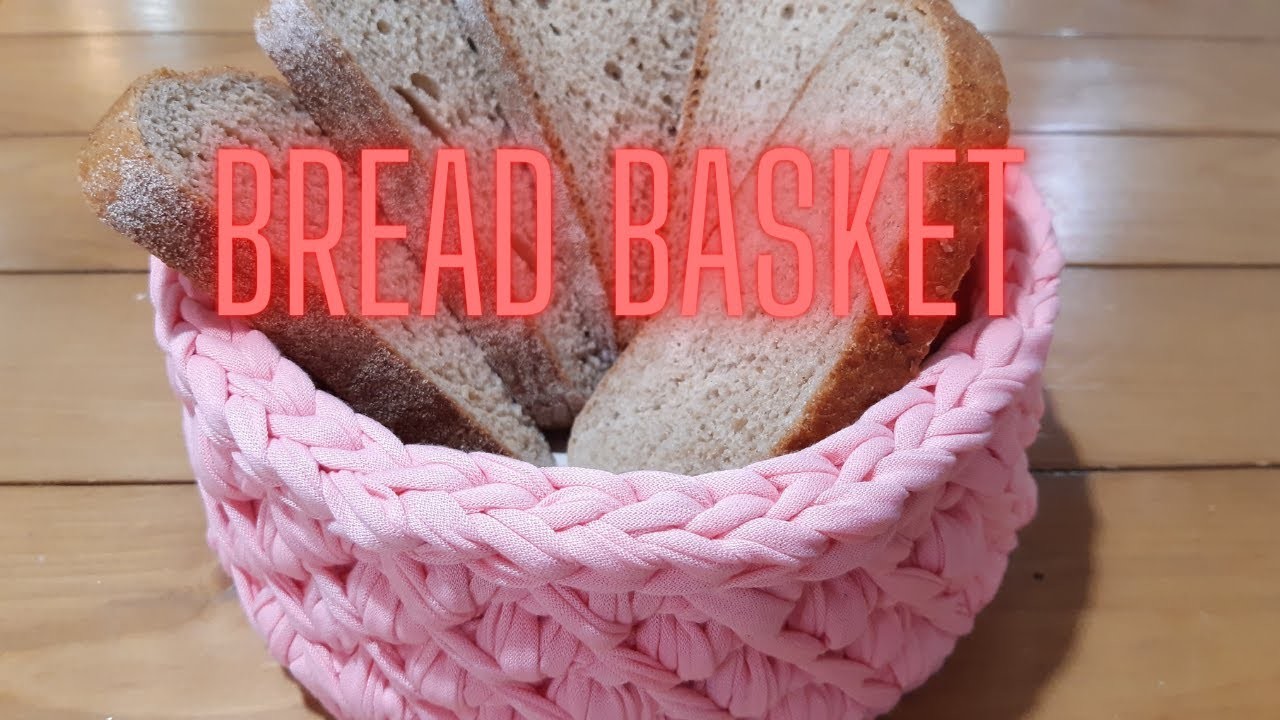 How to crochet a bread basket || Easy to Follow || Tutorial