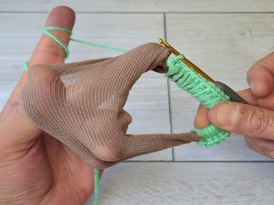 INCREDİBLE ???? Muy Hermosa ???? I Knit With Thin Stockings, You Won't Believe What You See- Click and See