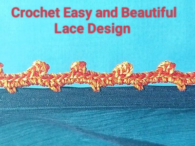 Lace,Dupatta Lace Design Crochet,  Crochet Lace For Dupatta, How To Make Crochet Lace For Dupatta