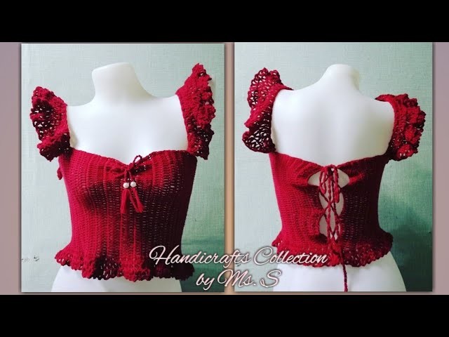 Lace Top crochet - easy to follow crochet tutorial