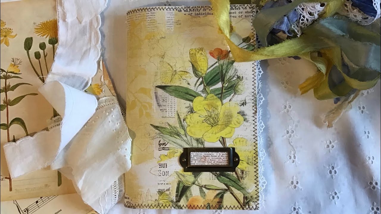 Make a junk journal with me 1 - making the cover