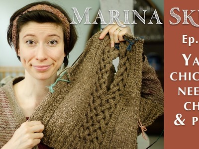 Marina Skua Ep 46 – A headband for all yarns, impending yarn chicken, needle chat, making cordage