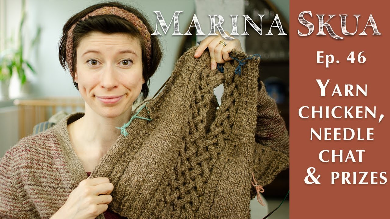 Marina Skua Ep 46 – A headband for all yarns, impending yarn chicken, needle chat, making cordage