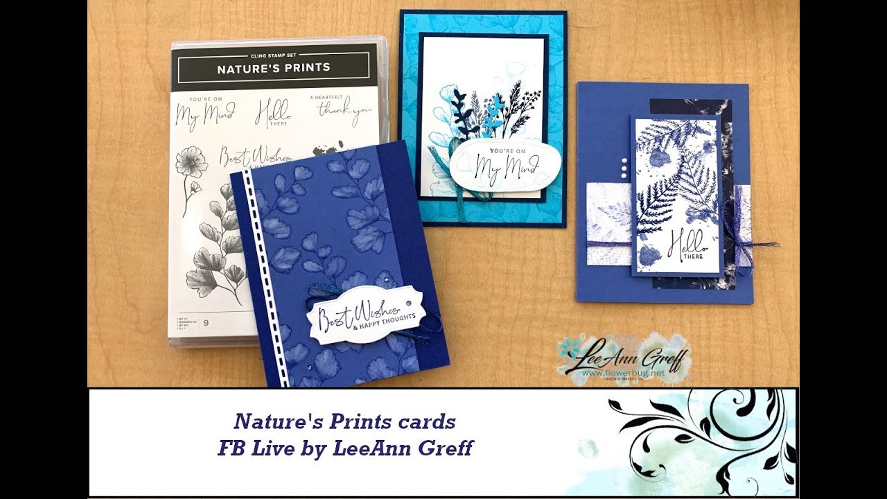 Nature's Prints cards