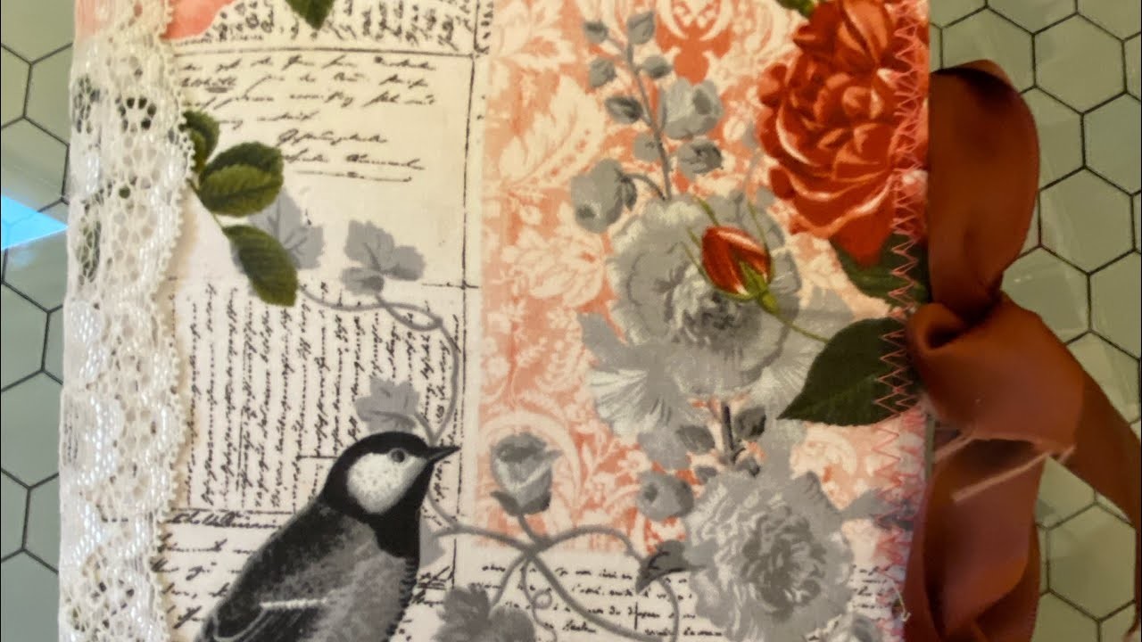 Roses and Birds #handmade #junkjournal #original