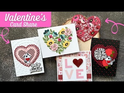 Sweet Valentine's Card Share | #cardmaking