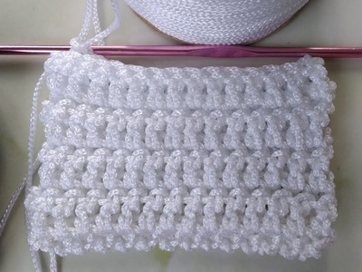 Thermal in double crochet stitch