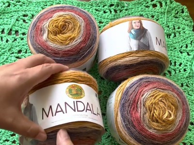 ???? Winner Picked! Lion Brand Mandala Yarn Giveaway ???? + Crochet Chat @LionBrandYarn