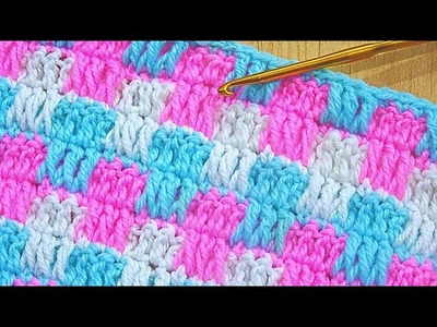 Wow???? how easy crochet pattern for new learners | step-by-step video tutorial | Art and Handcrafts
