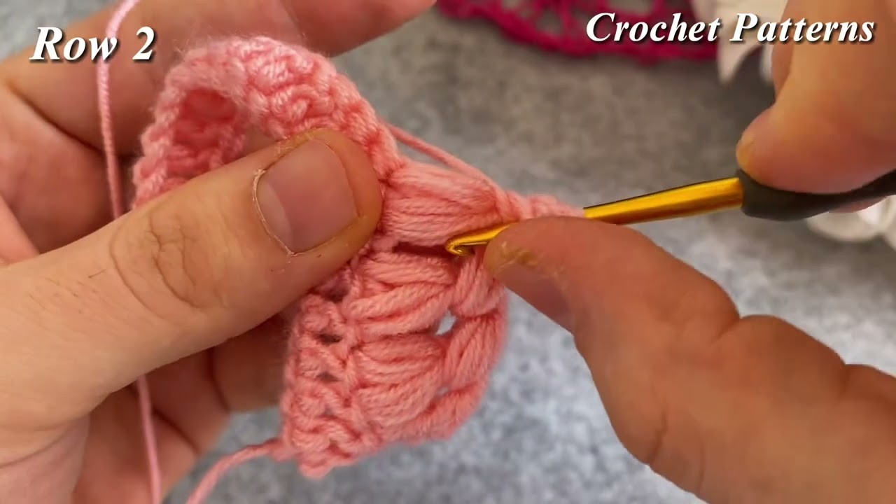 WOW! I can't believe this crochet pattern is so beautiful and easy! very easy crochet