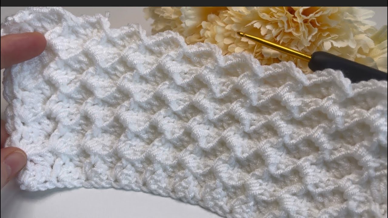 WOW ???? super easy crochet knitting | baby blanket ????❤️✅