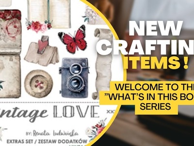 3 great new releases by Craft O Clock: Vintage Love, Vintage Sky and Spring Charm