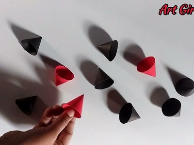 4 Paper Craft Flowers wallmeat hunging | 5-minuts craft &Art |Wall decor unique and Beautiful craft.