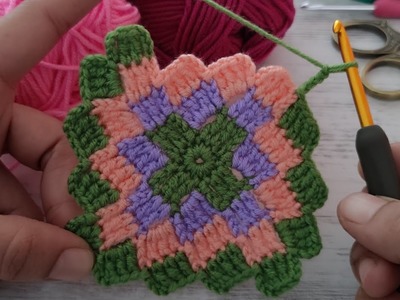 Crochet Game-Changer ???? Beginner-Friendly granny square Pattern That You Won't Believe!
