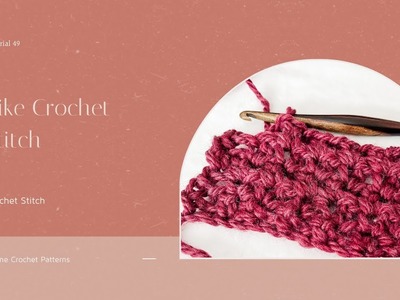 Crochet Stitch - Pike Crochet Stitch - US Terms
