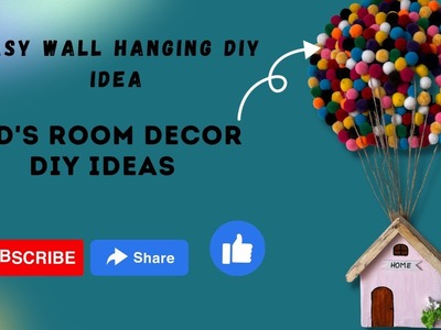 CUTE DIY FOR KID'S???? ROOM DECORTION ????| WALL HANGING DIY IDEA #diy #homedecor #subscribe #cardboard