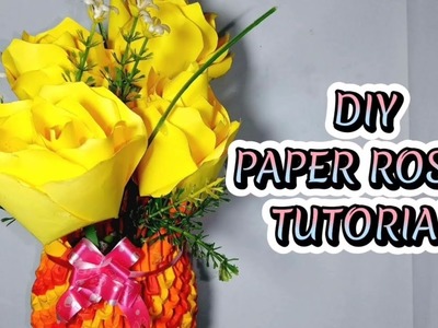 ❤️DIY❤️Easy Paper Roses for Valentine's Day (Tutorial) ❤️ #SBArtsAndCrafts