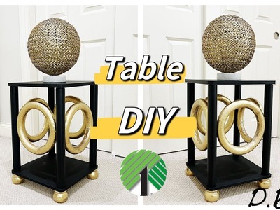 DIY Furniture Makeover; quick and simple side table ideas