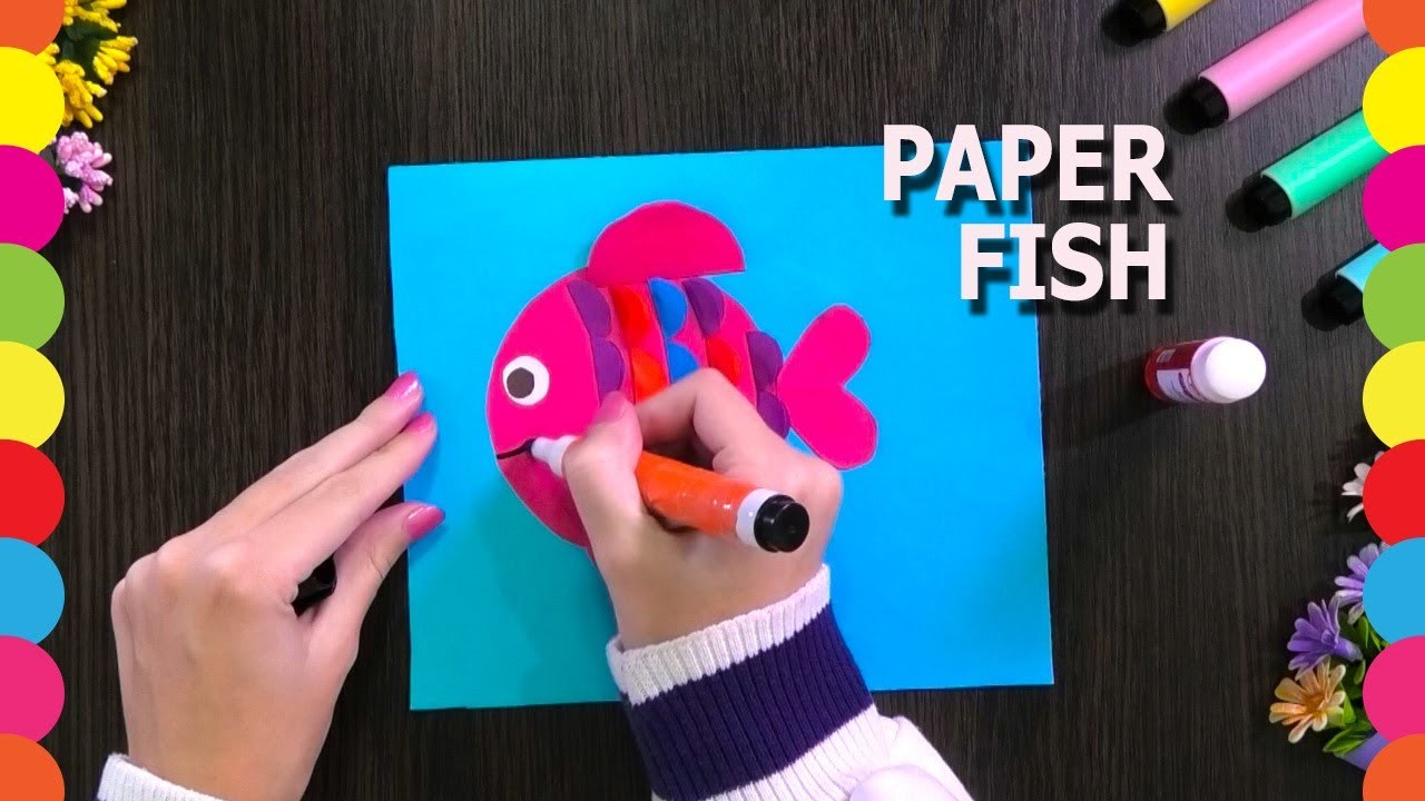 DIY Paper FISH | Easy Paper Crafts |