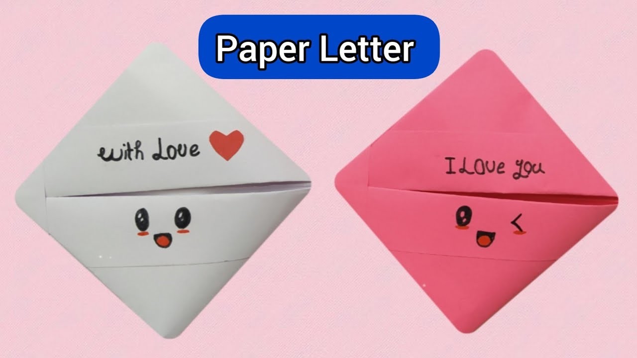Easy fun Paper Letter|Diy Paper Letter