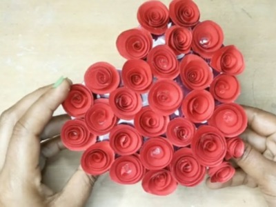 Easy Valentine's Day Craft.Unique Valentine's Day Craft.Paper Craft