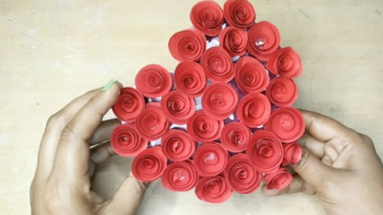Easy Valentine's Day Craft.Unique Valentine's Day Craft.Paper Craft