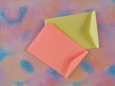 Envelope making with paper - diy easy paper envelope - How to make paper envelope