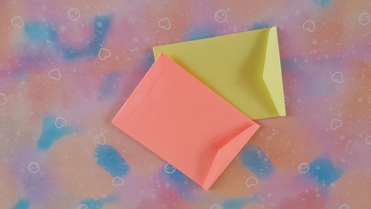 Envelope making with paper - diy easy paper envelope - How to make paper envelope