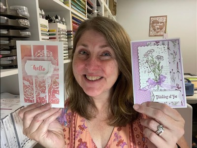 Friday Night Live - Talking New Colours AND some Flower cards