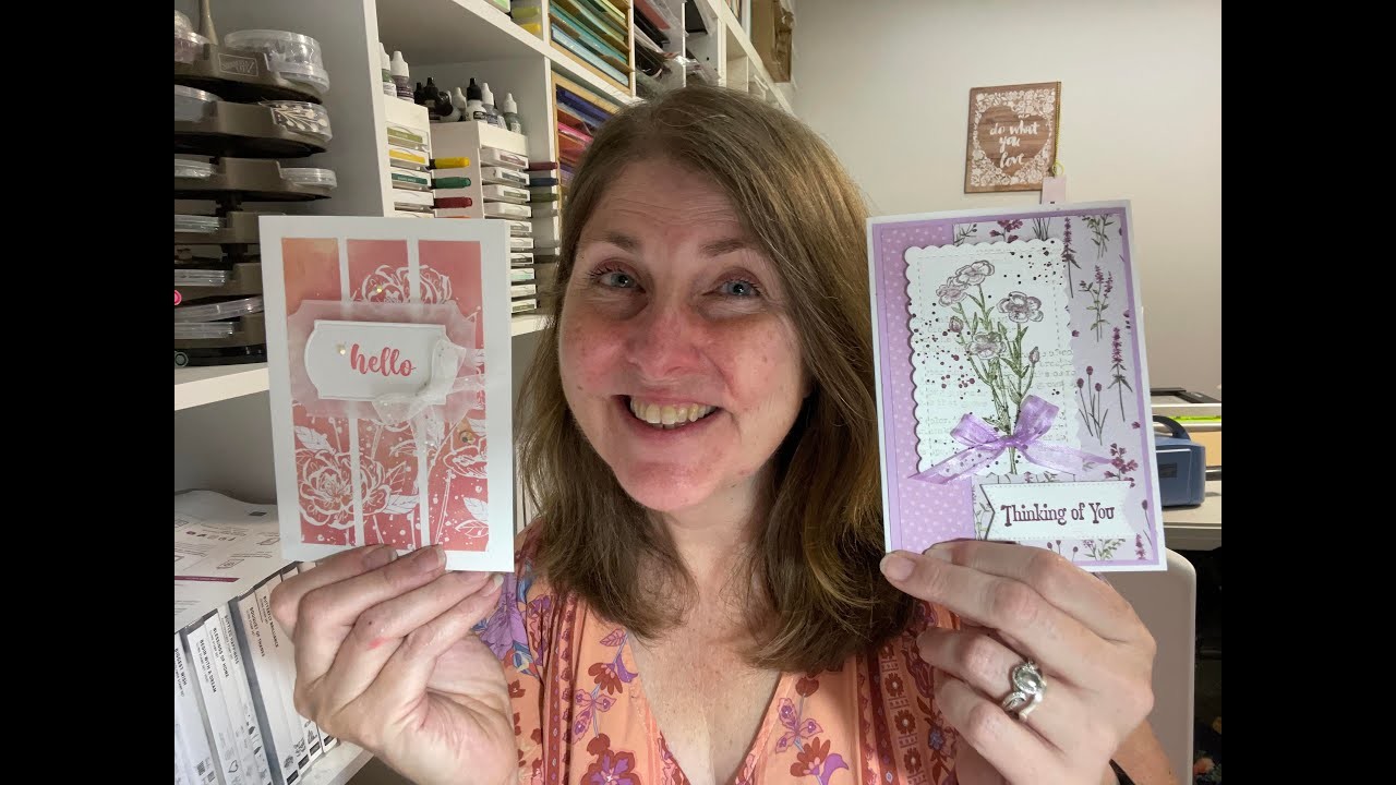 Friday Night Live - Talking New Colours AND some Flower cards