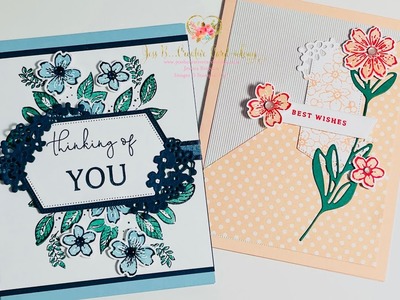 From the Heart Friday Session 172: Stampin’ Up! Regency Park Suite Collection Cards