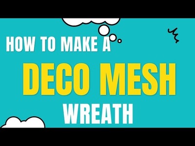 How To Make A Deco Mesh Wreath @stillwaterswreathdesigns #wreathmaking #diycrafts #easywreath