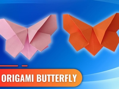 How To Make A Paper Origami Butterfly @paperorigamicrafts