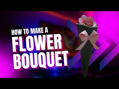 How to make a Rose Flower Bouquet ||DIY Paper Flower || #Paper's Magic #diy #art||