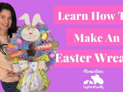 How To Make An Easter Wreath | How To Make An Easter Egg Wreath | How To Make An Easter Bunny Wreath